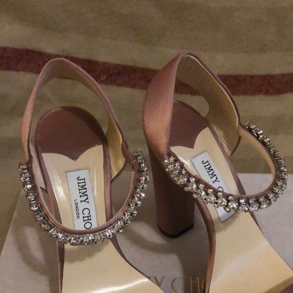 AUTHENTIC JIMMY CHOO - SANTINA 125 PLATFORM - Picture 4 of 5